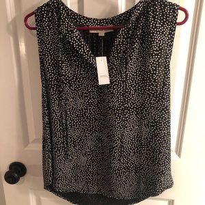 Polka Dot Work Tank Top